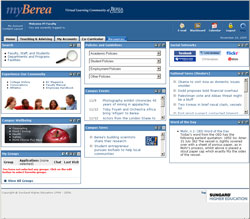 myBerea Staff - Resources Tab