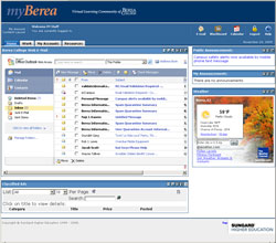 myBerea Staff - Home Tab